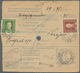 Bosnien Und Herzegowina (Österreich 1879/1918): 1918 (16.10.), Nachnahme-Postanweisung (Mgl.) Mit Ka - Bosnia And Herzegovina