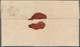 Dänemark: 1854, 4 S (FIRE R.B.S.) Chestnut Brown In EF On Complete Folded Letter With No.-postmark " - Oblitérés