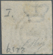 Dänemark: 1851, 2 S. Blue, Thiele Printing, Fine To Wide Margins All Around And Fresh Colour, Used W - Used Stamps