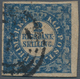 Dänemark: 1851-52 2 R.B.S. Blue, Thiele Printing, Plate II, No. 51, Type 1, Used And Cancelled By Nu - Gebraucht