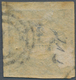 Dänemark: 1851-52 2 R.B.S. Blue, Thiele Printing, Plate II, No. 22, Type 6, Used And Cancelled By Nu - Gebraucht