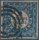 Dänemark: 1851-52 2 R.B.S. Blue, Thiele Printing, Plate II No. 6, Type 2 Showing "foot Of "2" Nearly - Oblitérés