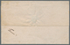 Dänemark: 1865, 4 S Red Pair Cancelled With "77" And Beside Circle Postmark Blue VIBORG On Folded Le - Oblitérés