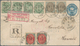 Dänemark: 1891 Destination HAWAII: Postal Stationery Envelope 4øre Used Registered From Nyborg To Ho - Gebraucht