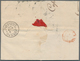 Dänemark: 1887. Registered Envelope Addressed To France Bearing Yvert 26, 16 øre Grey And Brown And - Used Stamps