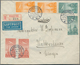 Dänemark: 1939, Two Registered Airmail Covers With Better Total 9 Airstamps Of The 1034 Issue To Ger - Used Stamps