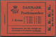 Dänemark - Markenheftchen: 1929, Stamp Booklet 1kr. Black On Red (10 X 7öre, 4 X 5öre, 4 X 2öre And - Markenheftchen