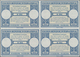 Dänemark - Ganzsachen: 1940. International Reply Coupon 50 Ore (London Type) In An Unused Block Of 4 - Entiers Postaux