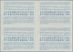Dänemark - Ganzsachen: 1950. International Reply Coupon 70 Ore (London Type) In An Unused Block Of 4 - Postal Stationery