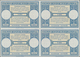 Dänemark - Ganzsachen: 1955. International Reply Coupon 75 Ore (London Type) In An Unused Block Of 4 - Entiers Postaux