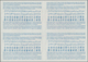 Dänemark - Ganzsachen: 1959. International Reply Coupon 90 Ore (London Type) In An Unused Block Of 4 - Postal Stationery