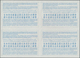 Dänemark - Ganzsachen: 1965. International Reply Coupon 1 Kr (London Type) In An Unused Block Of 4. - Entiers Postaux