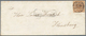 Dänemark - Stempel: 1856, Extremly Rare MUTE 5-RING CANCEL (stummer 5-Ring Stempel) On Small Cover. - Machines à Affranchir (EMA)