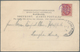 Dänemark - Stempel: 1904, Ppc Showing "FÄRGEN "FRIEDRICH FRANZ IV" Franked 10 Öre With Shipmark "sta - Franking Machines (EMA)