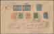 Estland: 1919, Registered Letter From TALLINN 12.10.19 To Valetta, Malta. Rare Destination. - Estonia