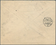 Estland: 1925, Registered Airmail Letter To KLAIPEDA, Bearing Complete Perforated Set Of 1925 Airmai - Estonia