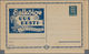 Estland - Ganzsachen: 1937. PARO Advertising Lettercard, Series 1 (bank, Horse), Unused, Faults. - Estonie