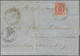 Finnland: 1875, 32 Pennia Lake Karmin Rosa, In The RARE FINE PERFORATION 14 X 13½ On Letter With Ful - Lettres & Documents