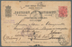 Finnland - Ganzsachen: 1893. Postal Stationery Card 10p Rose (stains And Toned) Cancelled By Nystad - Entiers Postaux