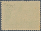 Fiume: 1919, 50 C Yellow Green Allegoria On 'C' Paper, Perf. 12 1/2 : 13, Slightly Toned Perforation - Fiume