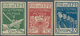 Fiume: 1920. "Entry Of The Legionnaires Into Fiume", All Three Imperforated Values Now In Mint Condi - Fiume