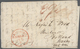 Frankreich - Vorphilatelie: 1835 (May 29), "FORWARDED BYH.EDWARDS&Co. PARIS" In Red And "Forwarded B - 1801-1848: Precursors XIX