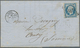 Frankreich: 1852 - 1870, Postage Stamps Napoleon And Ceres On Four Letters, Partly Cancelled With Nu - Covers & Documents