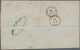 Frankreich: 1853, 20 C Blue, Nine Singles, 40 C Orange And 80 C Carmine, Tied By Dotted Lonzenge To - Lettres & Documents