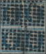 Frankreich: 1853, Empire Nd 25c. Blue, Block Of Four, Bright Colour And Full Margins All Around, Use - Lettres & Documents