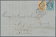 Frankreich: 1853/1869, Napoleon, Lot With 3 Covers, Comprising 2 X 40 C Orange On Entire Letter From - Lettres & Documents