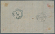 Frankreich: 1871, 5 C Green Napoleon And 20 C Blue Ceres, Tied By Dotted Star Cancel "7", On Entire - Covers & Documents