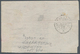 Frankreich: 1870, Bordeaux 80 C. Rose, Good To Wide Margins All Around And Ceres 20 C. Perf., Tied B - Covers & Documents