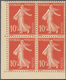 Frankreich: 1906, 10c. Red "Semeuse Camee", Special Edition On Bristol With Indicated Perforation, M - Covers & Documents