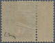 Frankreich: 1919, 1/2 C. On 1 C. Greenish Black, GC Paper, Overprint "SPECIMEN", Mint, Signed. Calve - Covers & Documents