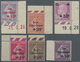 Frankreich: 1928 - 1930, National Debt Redemption Fund 40 C. - 1,50 Fr With Overprint And 40 C. - 1, - Covers & Documents