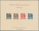 Frankreich: 1930, International Colonial Exhibition, Four Stamps As Èupreuve Collective (Mi€850,-). - Covers & Documents