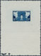 Frankreich: 1931, 2fr. Arc De Triomphe, Single Die Proof In Blue On Ungummed Paper. - Covers & Documents