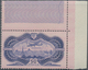 Frankreich: 1936, Airmail 50fr. Burelage From The Upper Right Corner Of The Sheet, Unmounted Mint (p - Covers & Documents