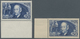 Frankreich: 1941, Clément Ader 50 Fr. Blue On Thin Paper And Dark Blue On Thick Paper, Two Perfect M - Covers & Documents