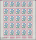 Delcampe - Frankreich - Portomarken: 1964/1971, Postage Dues ‚FLOWERS‘ Complete Set Of Eight In IMPERFORATE Blo - 1960-.... Briefe & Dokumente