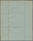 Frankreich - Postpaketmarken: PARCEL POST PARIS: 1898, Three-part Coupon 'SOCIETE CONCESSIONNAIRE DE - Other & Unclassified