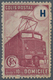 Frankreich - Postpaketmarken: 1945, Electro Locomotive 'red-wine Coloured' (Domicile, Lie-de-vin) In - Other & Unclassified