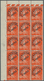 Frankreich - Vorausentwertungen: 1926, Semeuse 40c. Vermilion Pre-cancelled ‚AFFRANCHts POSTES‘ Bloc - Sonstige & Ohne Zuordnung