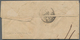 Französische Post In Der Levante: 1856. Stamp-less Envelope Written From Messina Dated '8th Feb 1856 - Autres & Non Classés