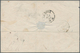 Französische Post In Der Levante: 1863. Envelope Addressed To Italy Bearing France 'Napoleon' Yvert - Other & Unclassified