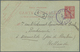 Französische Post In Der Levante: 1908. French 'Type Mouchon' Postal Stationery Card 10c Red Cancell - Other & Unclassified