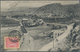 Französische Post In Der Levante: 1913. Picture Post Card Of 'Chemin De Fer Pont Nouveau, Liban' Add - Other & Unclassified