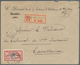 Französische Post In Marokko: 1918. Registered Envelope Addressed To Casablanca Bearing French Maroc - Other & Unclassified