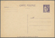 Frankreich - Ganzsachen: 1938/1941, Type "Paix", 55c. Lilac, Reply Card, Unused. One Of The Rarest S - Other & Unclassified