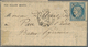 Frankreich - Ballonpost: 1870, Ceres 20 C. Blue Tied By Star Cancel „3” To Folded Letter „Ballon Mon - 1960-.... Lettres & Documents